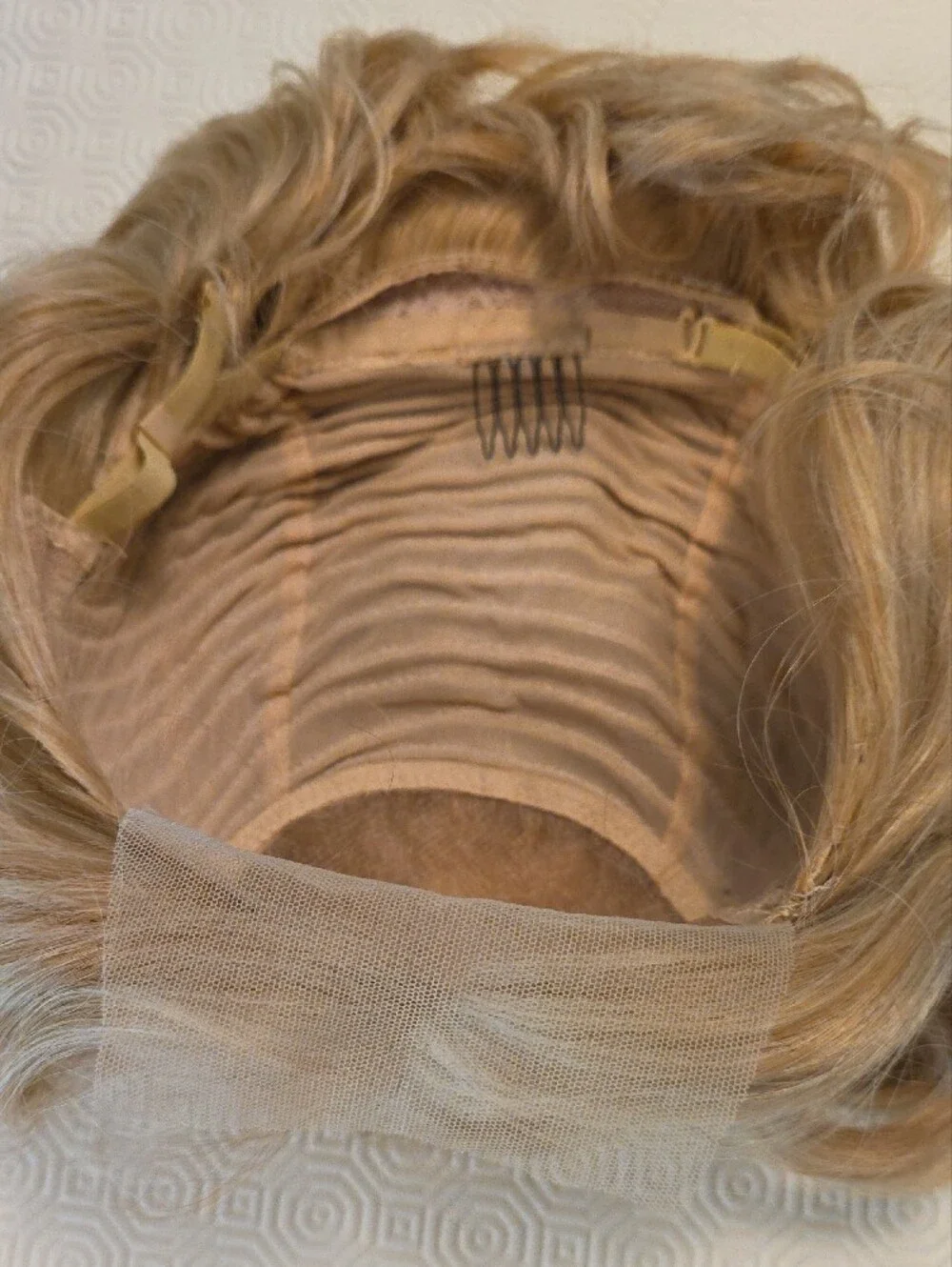 Design Studio Short Layered Lace Front Wig in Golden Blonde
